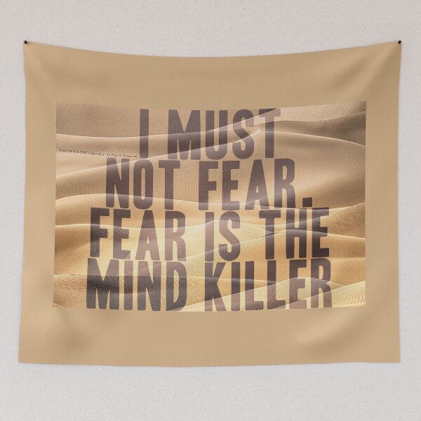 Item preview, I must not fear. Fear is the mind killer designed and sold by Ztudio.