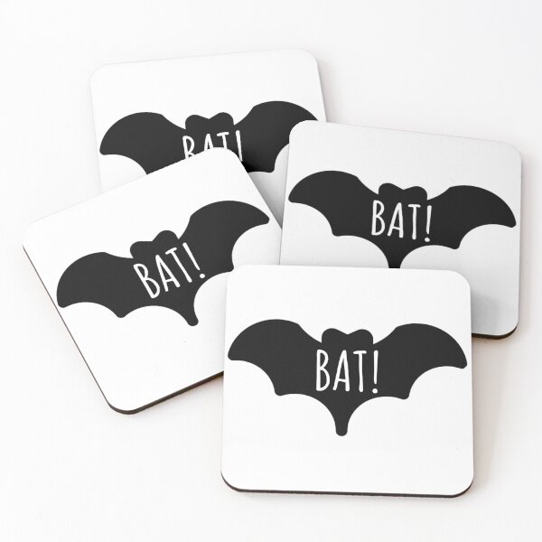 Aperçu de l'œuvre CHAUVE-SOURIS! créée et vendue par teeandsympathy.