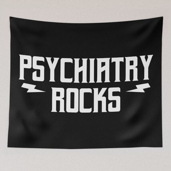 Item preview, Psychiatry Rocks designed and sold by teesaurus.