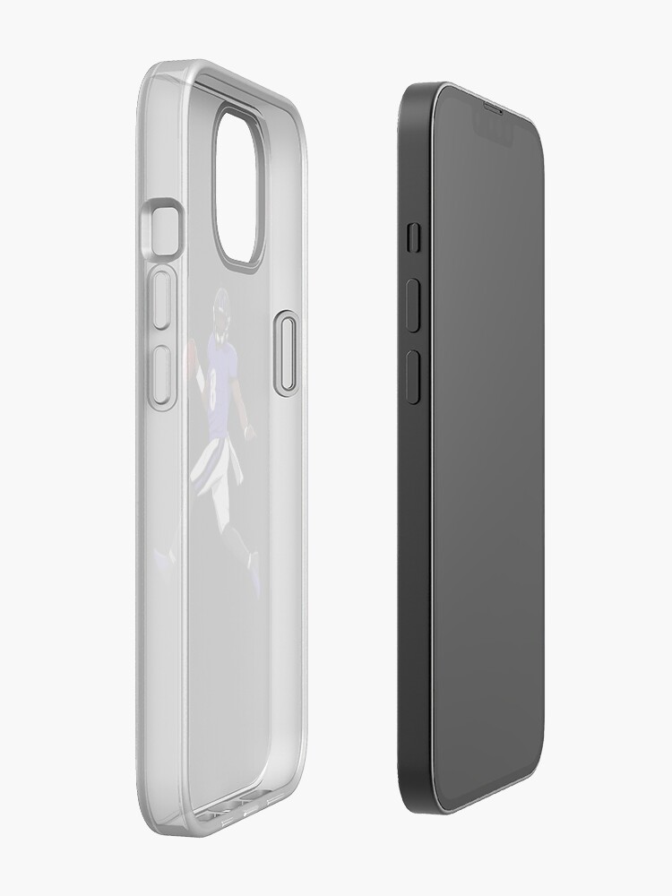 Alternate view of Lamar Jackson Running Touch Down iPhone Case