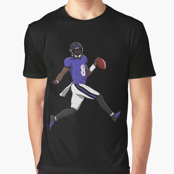 lamar jackson graphic tee