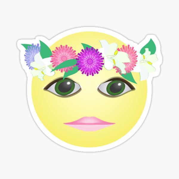 Emoji Scared Cute Face Sticker✨😱😱😱😱😱 ✨Glossy 2 1/2”✨colorful ✨