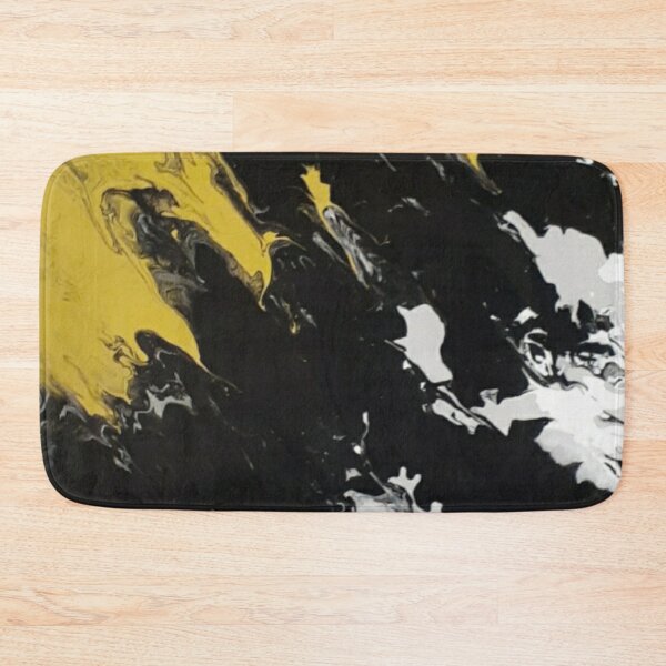 Item preview, Black white and yellow cabochon Stone by Charlotte VanRoss designed and sold by Charlotte VanRoss fine art.