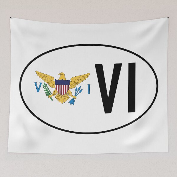 Item preview, U.S. Virgin Islands Vehicle Registration Code designed and sold by travelwitheric.