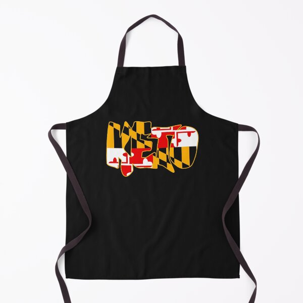 Item preview, Keto Maryland Flag Yellow Outline designed and sold by Graykat.