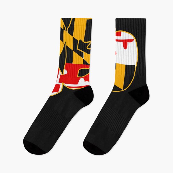 Item preview, Keto Maryland Flag Yellow Outline designed and sold by Graykat.