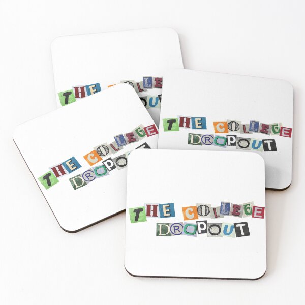 Item preview, The College Dropout Ransom Note  designed and sold by NuAgeStudio.