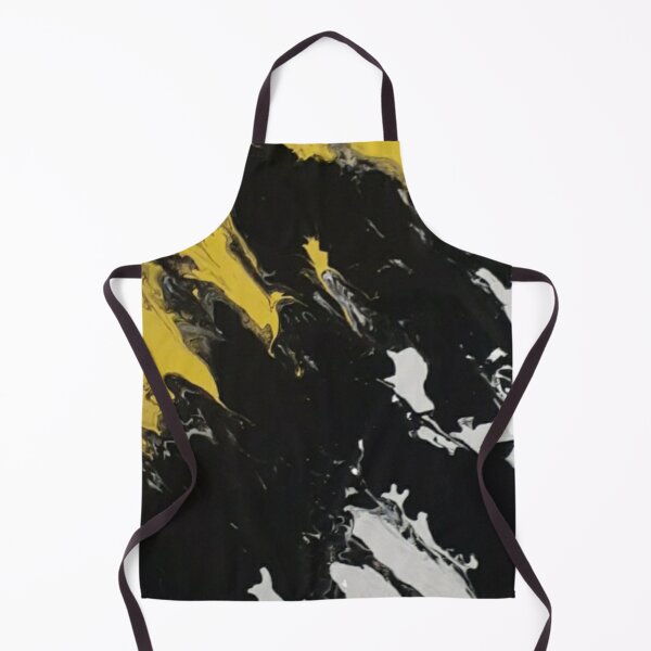 Item preview, Black white and yellow cabochon Stone by Charlotte VanRoss designed and sold by Charlotte VanRoss fine art.