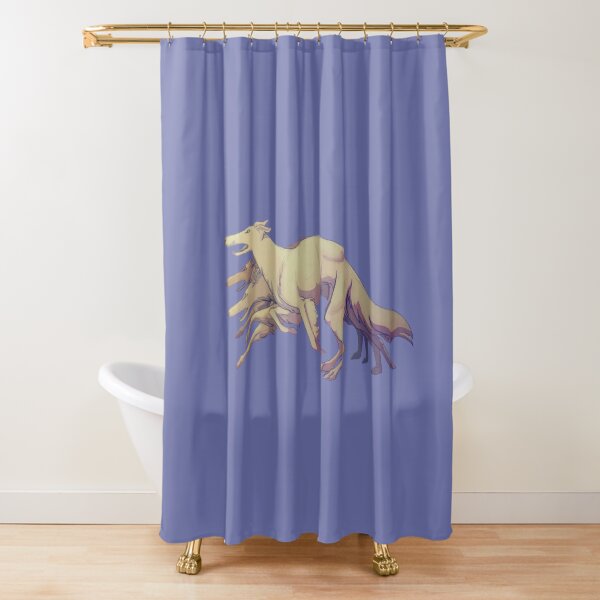 Running Borzoi Tally Ho Shower Curtain