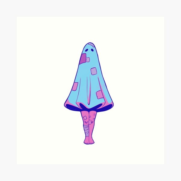 Aperçu de l'œuvre Vapor Wave Ghost-Girl créée et vendue par Zion F..