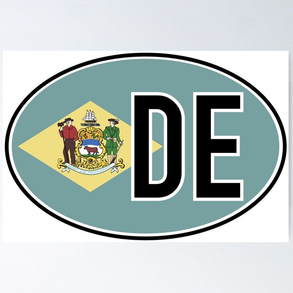 Item preview, Delaware Vehicle Registration Code designed and sold by travelwitheric.