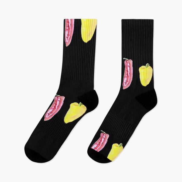 Item preview, Hot Peppers Red Green Yellow designed and sold by TheMikePProject.