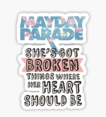 mayday parade Sticker