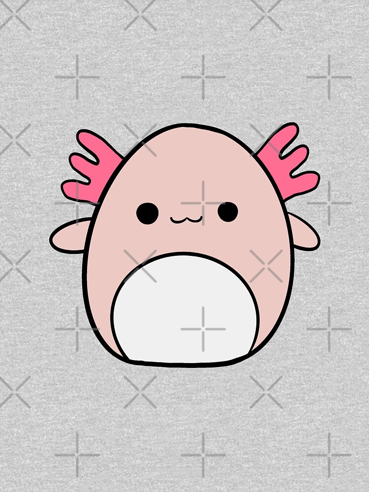 "Axolotl Squishmallow" Zipped Hoodie by FarOutStickers | Redbubble