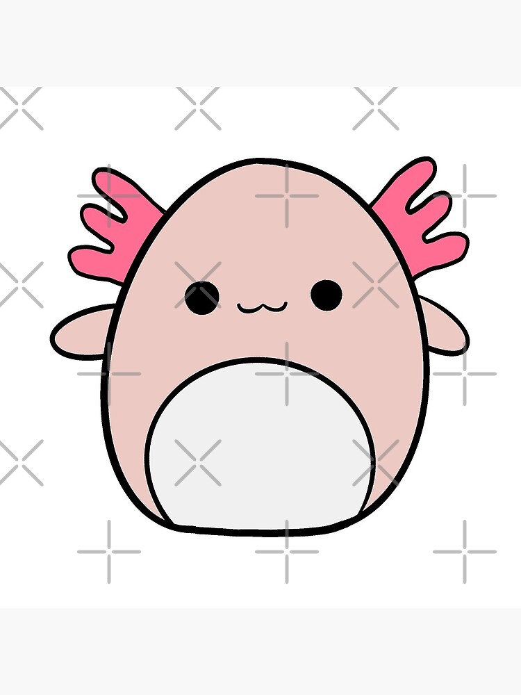 Axolotl Squishmallow Tote Bag By Faroutstickers Redbubble