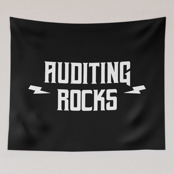 Item preview, Auditing Rocks designed and sold by teesaurus.