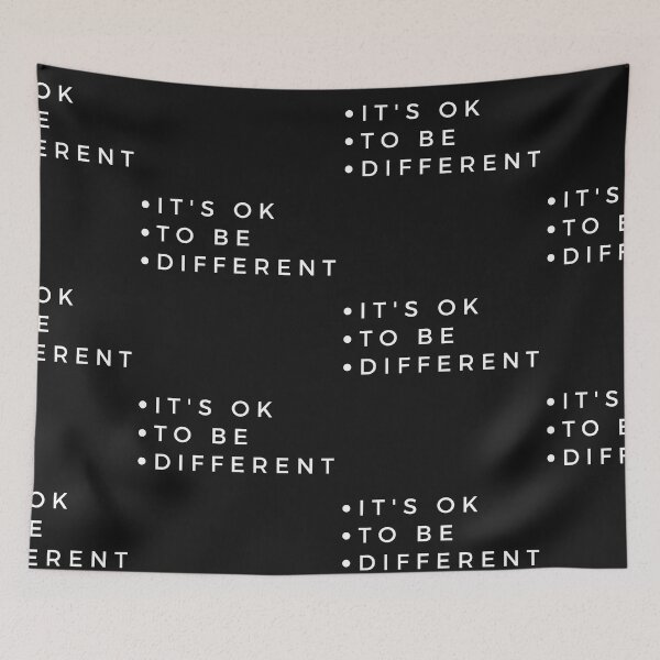 Item preview, It's Ok To Be Different designed and sold by WorldPrintTees.