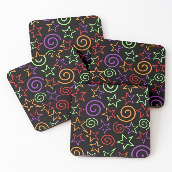 Item preview, Nostalgic Neon Arcade Carpet Pattern designed and sold by MixedBagMerch.