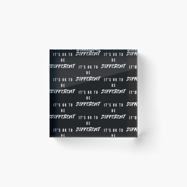 Item preview, It's Ok To Be Different designed and sold by WorldPrintTees.