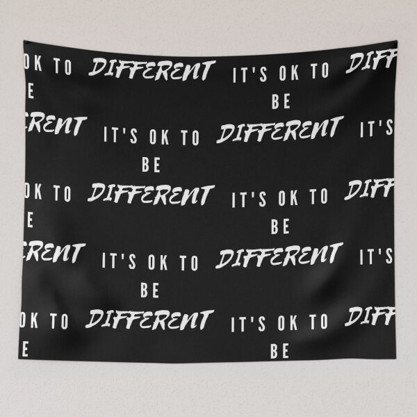 Item preview, It's Ok To Be Different designed and sold by WorldPrintTees.