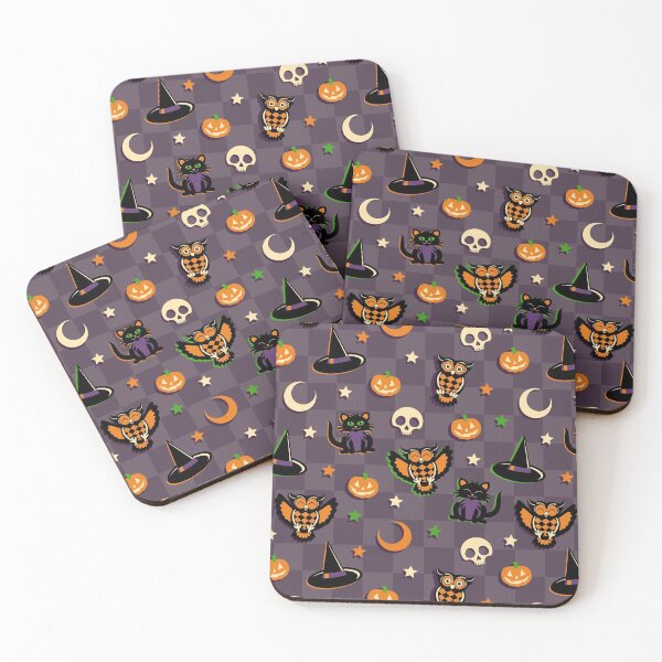 Item preview, Vintage Style Halloween Pattern designed and sold by Ellador.