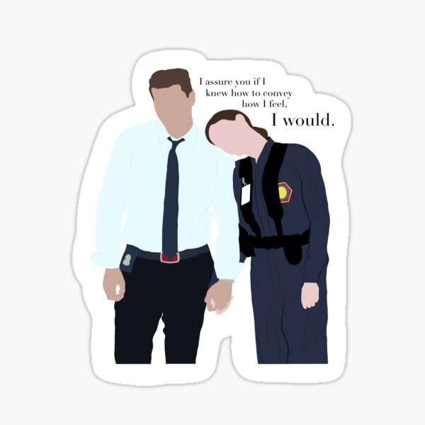 Bones & Booth TV Show Quote Sticker