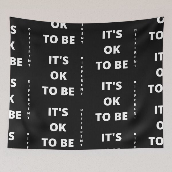 Item preview, It's Ok To Be Different designed and sold by WorldPrintTees.