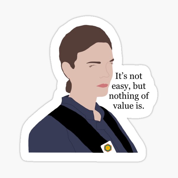 Bones TV Quote Sticker
