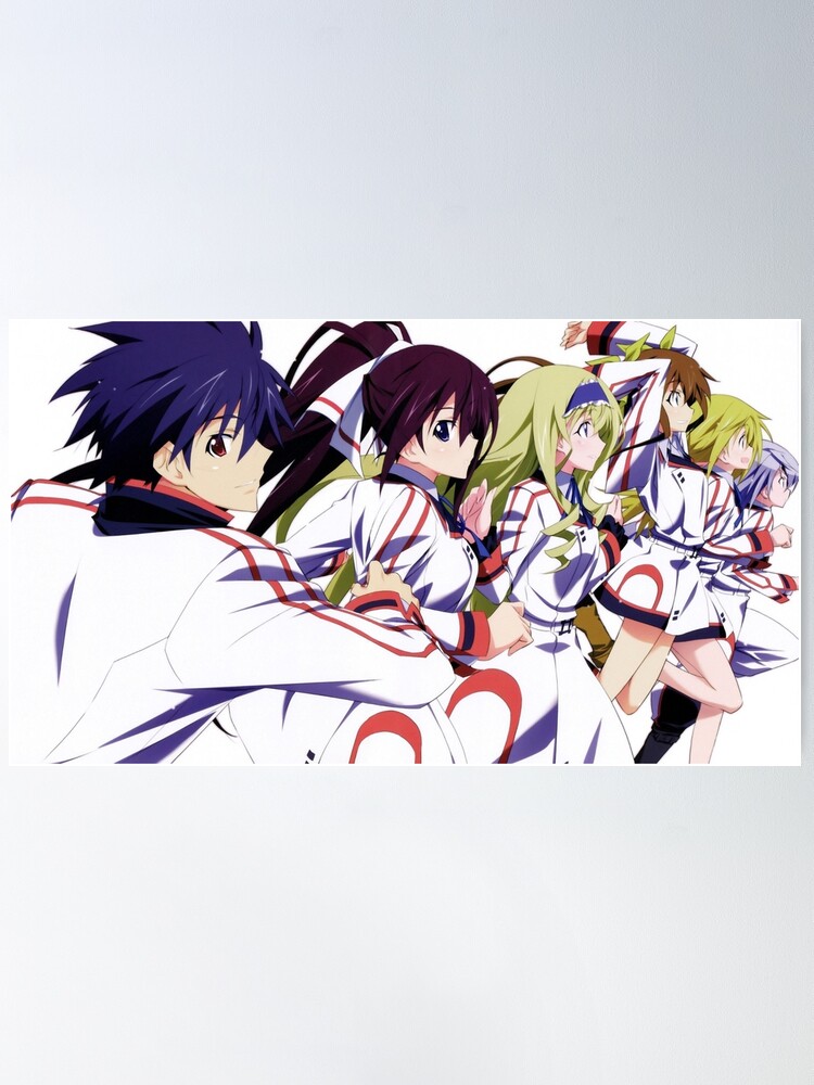 Infinite Stratos Logo 1 Poster for Sale by rubster21