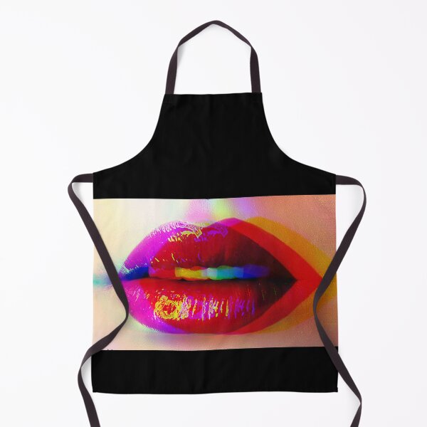 Item preview, LIPS RED TEETH GLOSSY designed and sold by Zakaria daoudi.