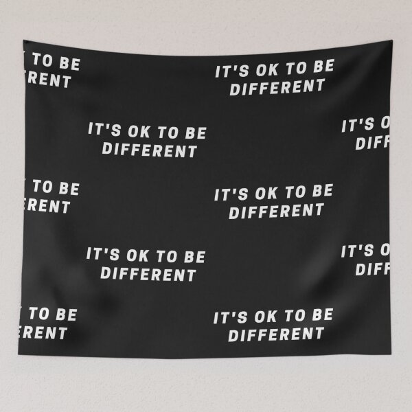 Item preview, It's Ok To Be Different designed and sold by WorldPrintTees.