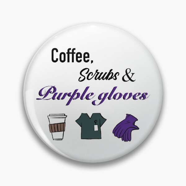 Item preview, Purple gloves designed and sold by DentalHygiene21.