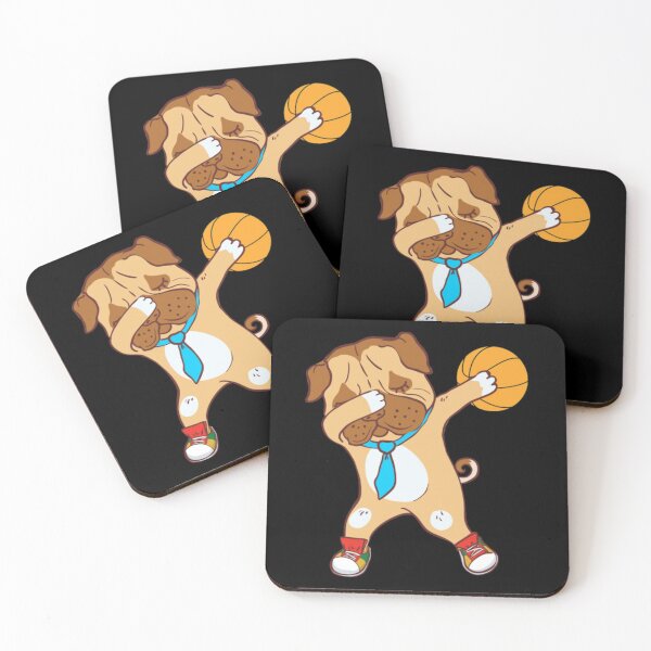 Item preview, Dabbing Dog Basketball Player designed and sold by KhanWill.