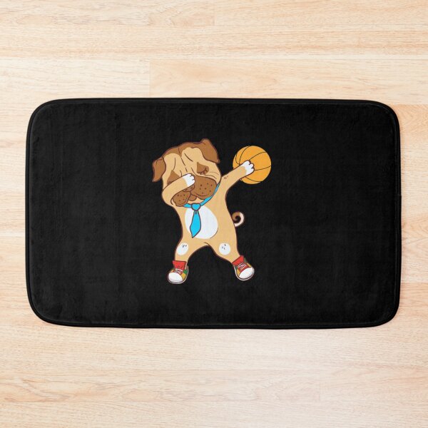 Item preview, Dabbing Dog Basketball Player designed and sold by KhanWill.