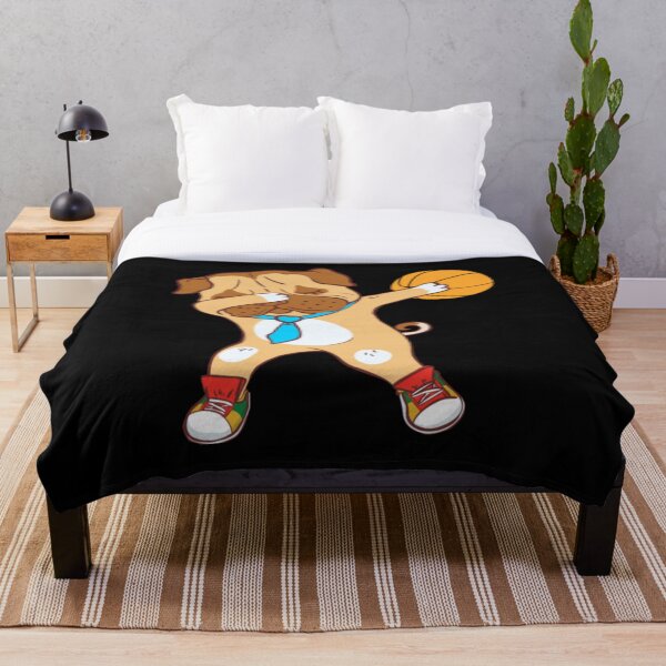 Item preview, Dabbing Dog jugador de baloncesto designed and sold by KhanWill.