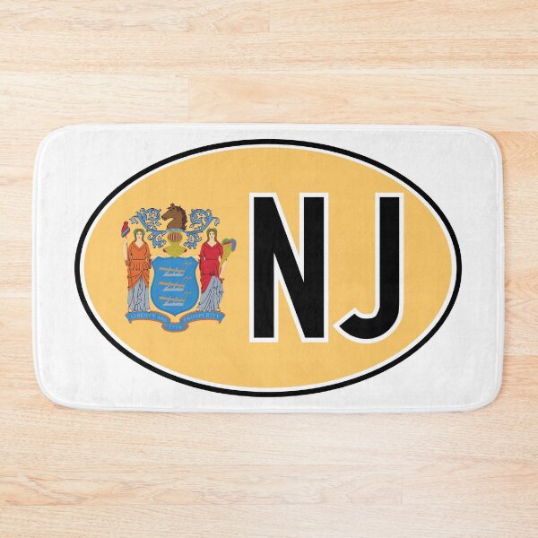 Item preview, New Jersey Vehicle Registration Code designed and sold by travelwitheric.