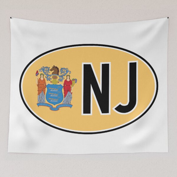 Item preview, New Jersey Vehicle Registration Code designed and sold by travelwitheric.