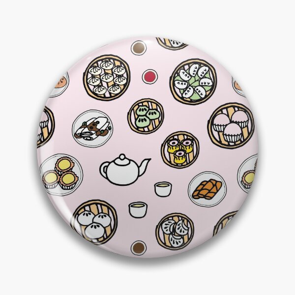 Item preview, Dim Sum - Pink Pattern designed and sold by cheekimori.