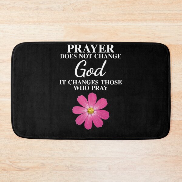 Item preview, Prayer Does Not Change You, It Changes Inspiring Religious designed and sold by BitcoinBros.
