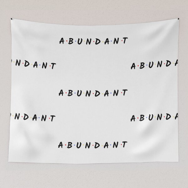 Item preview, A B U N D A N T - Law of Attraction designed and sold by LoA-Lady.