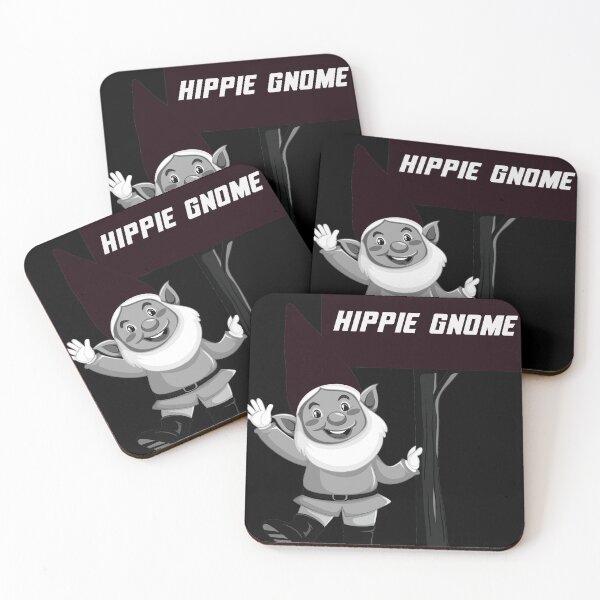 Item preview, hippie gnome saying hi  designed and sold by RB-Store.