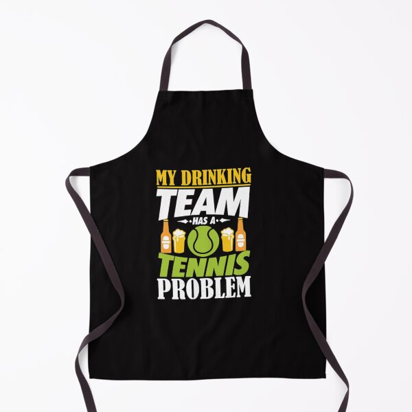 Item preview, My Drinking Team Has A Tennis Problem designed and sold by KhanWill.