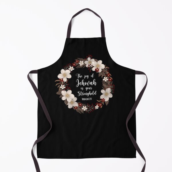 Item preview, The joy of Jehovah is your stronghold Floral designed and sold by KA DESIGNS.