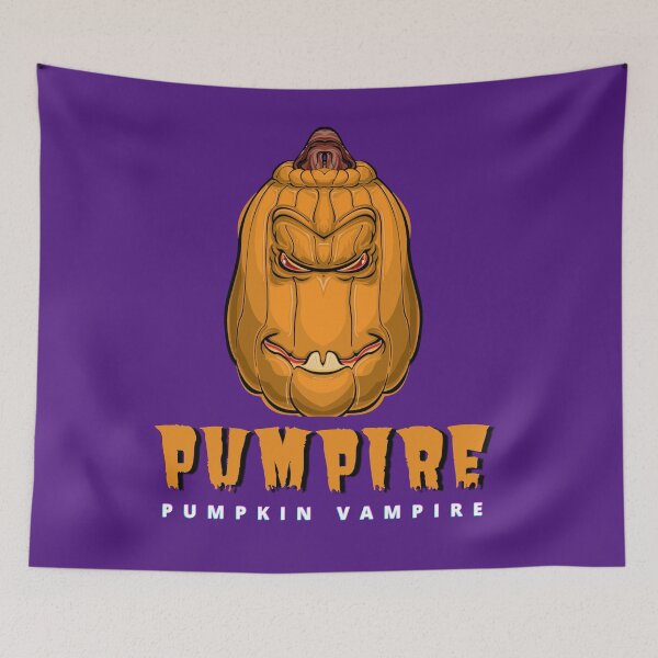 Item preview, Pumpkin vampire halloween  designed and sold by Tecnofa.