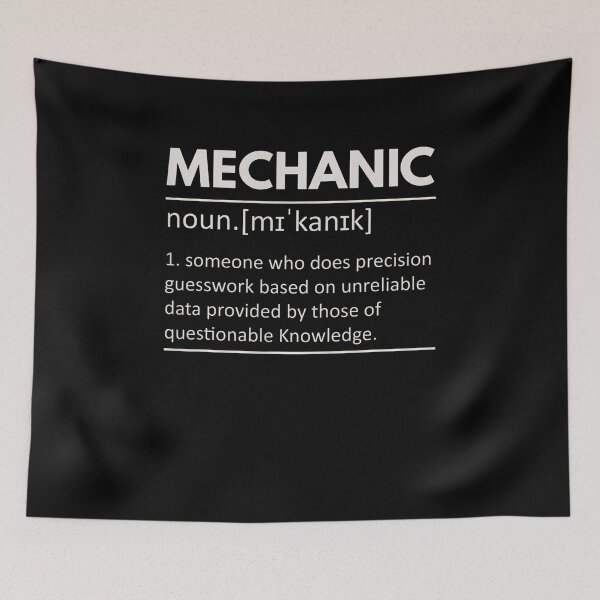 Item preview, Mechanic Definition designed and sold by Scarlettole137.