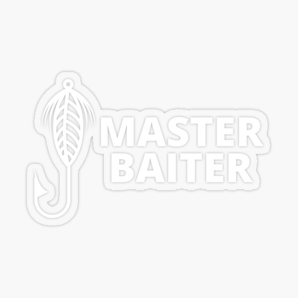 Master Baiter Stickers for Sale, Free US Shipping
