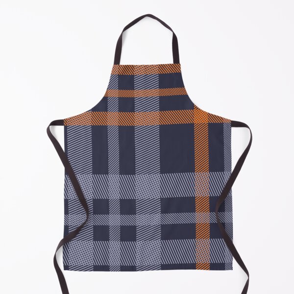 Item preview, Blue & Orange Fall Plaid Pattern designed and sold by The Masked Designer.