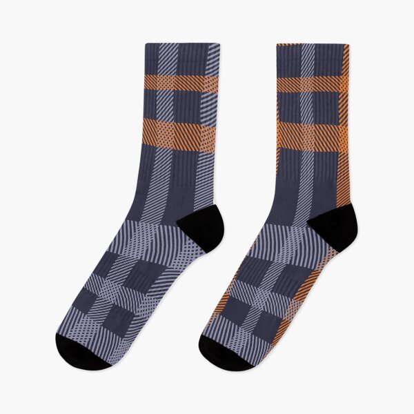 Item preview, Blue & Orange Fall Plaid Pattern designed and sold by The Masked Designer.