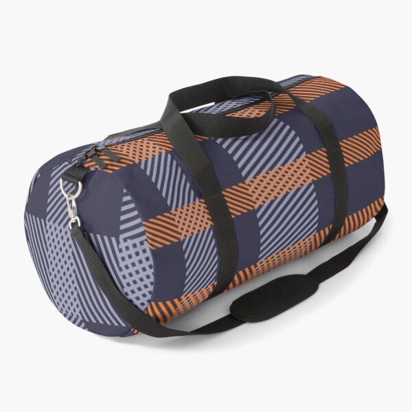 Item preview, Blue & Orange Fall Plaid Pattern designed and sold by The Masked Designer.