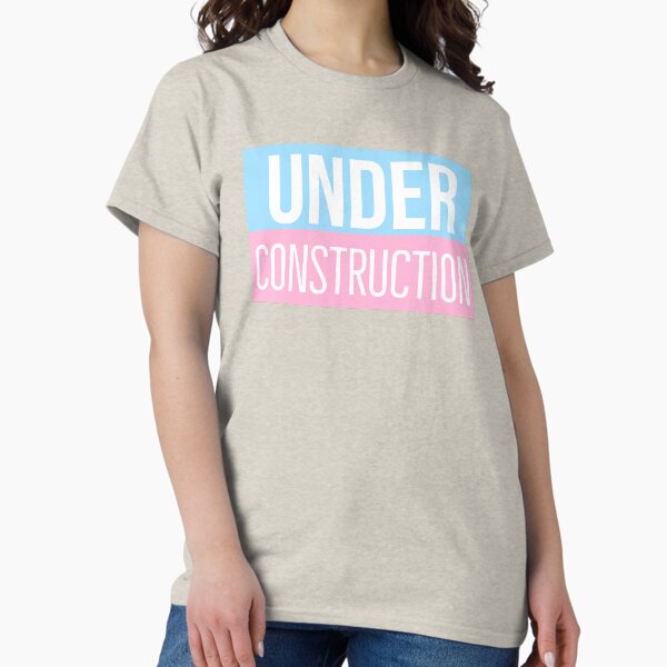 Artikel-Vorschau von Im Aufbau Transgender Design, designt und verkauft von QueerSphere.